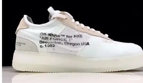Nike O-W Low Force 1 Mens AO4606-100 Air 0429